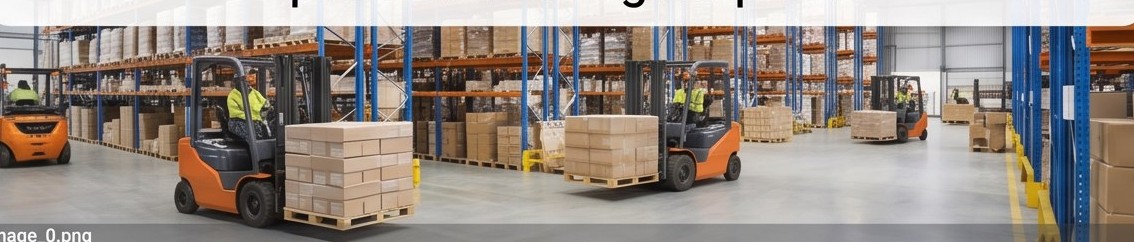 Manutention de marchandises en entrepôt